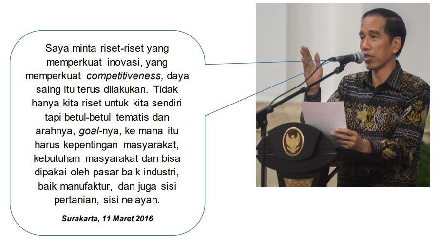 ARAHAN PRESIDEN REPUBLIK INDONESIA Sumber: LAPORAN KEGIATAN DEWAN
