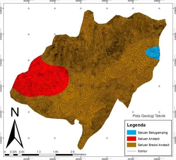 Rahardjo, W., Sukandarrumidi, Rosidi, H.M.D.. (1995).Peta Geologi Lembar Yogyakarta. skala 1:100.