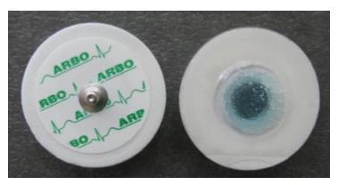 3.2.1 Non-invasive Elektroda Elektroda permukaan merupakan alat yang berfungsi sebagai sensor sinyal myoelectric.