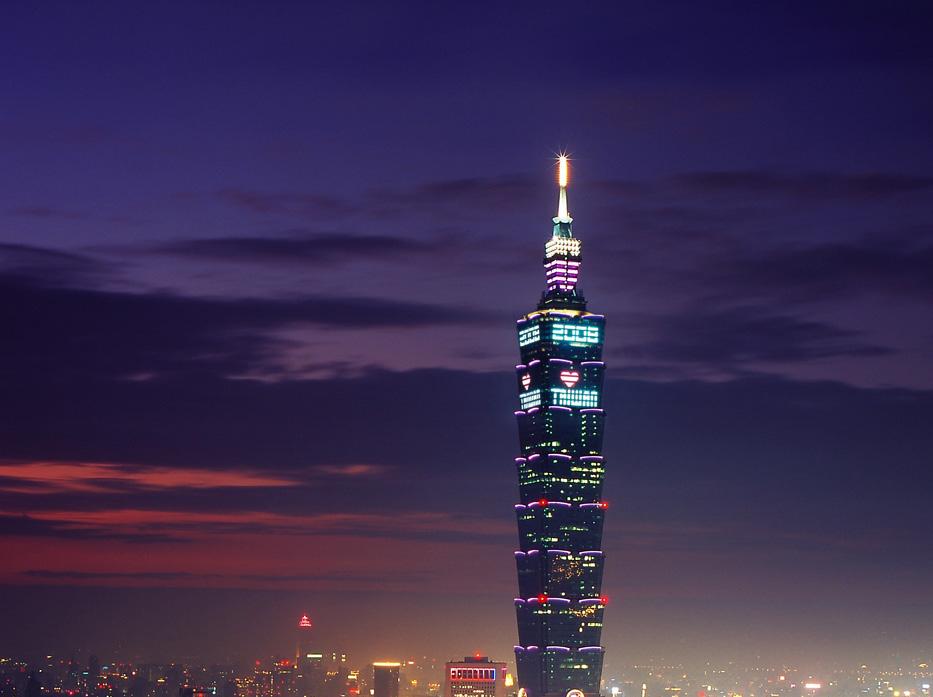 Gambar 61: Taipei 101 Tower Taiwan; Sky & Sun Tower di Abu Dhabi