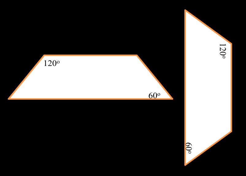 48 5. Dua buah trapesium mempunyai sudut-sudut yang sebanding.