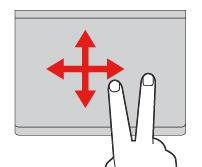 Ketuk Ketuk di mana pun pada trackpad dengan satu jari untuk memilih atau membuka satu item.