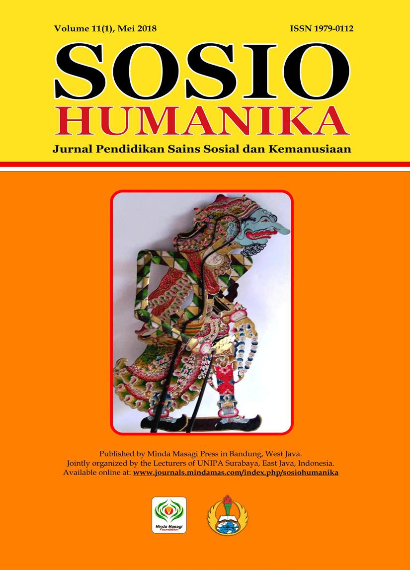 Telah terbit SOSIOHUMANIKA: Jurnal Pendidikan Sains Sosial dan Kemanusiaan. Jurnal ini pertama kali diterbitkan sejak tanggal 20 Mei 2008 dan selalu terbit setiap bulan Mei dan November.