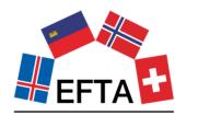 Pada 2017, total perdagangan Indonesia-EFTA mencapai USD2,4 miliar. Nilai ekspor Indonesia ke EFTA tercatat USD1,31 miliar, sementara impor Indonesia dari EFTA sebesar USD1,09 miliar.