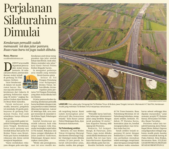 Judul Perjalanan Silaturahmi Dimulai Tanggal Media Media Indonesia (Halaman, 3)