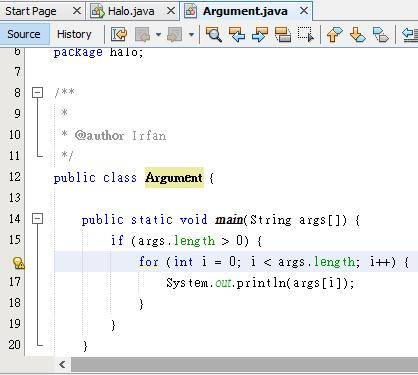 NetBeans Pemrograman Java (lanjutan) Format kode sehingga rapi &