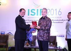 Indonesian Social Investment Forum (ISIF) PARTISIPATIF PARTNER @Rp. 5.000.000,- (Max. 10 partner) 1. Pencantuman logo perusahaan dalam Buku agenda Forum dan Blocknote 2.