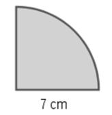 8. Keliling bangun di bawah ini dengan 22 adalah... a. 11 cm b. 22 cm c. 25 cm d. 154 cm 9. Sebuah lingkaran berdiameter 28 cm. Untuk 22, maka luasnya adalah... a. 176 cm 2 c. 352 cm 2 b. 308 cm 2 d.
