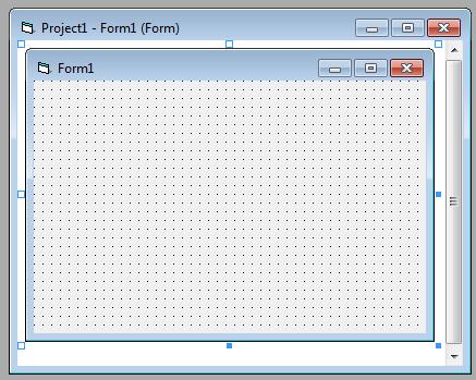 Gambar 2.6 Toolbox 4. Jendela form Form merupakan bagian utama dari program aplikasi yang digunakan untuk pembuatan program.