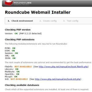 4.4 Instalasi RoundCube Setelah instalasi Mail Server selesai, langkah selanjutnya melakukan instalasi aplikasi WebMail dan langkah-langkahnya adalah sebagai berikut : 1.