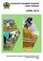 Keadaan Tanaman Pangan dan Hortikultura Jawa Tengah April 2015
