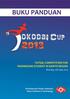 Buku Panduan TOKODAI CUP 2013
