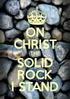 ROCK. Representative of Christ s Kingdom S Y D N E Y WE HELP YOU TO FULFILL YOUR DESTINY