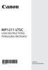 MP1211-LTSC USER INSTRUCTIONS PENGGUNA INSTRUKSI