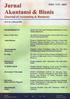 Jurnal Akuntansi & Bisnis (Journal of Accounting & Business) Vol. 9, No.1, Pebruari 2009, ISSN: