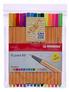HIGHLIGHTER & WRITING INSTRUENT STABILO point 88 Ref. No. 88 Ref. No. 88/6 Pencil ase Ref. No. 88 Twin Pack Ref. No Plastic wallet Plastic ase 5