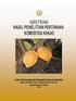 Respons Ketahanan Beberapa Hibrida Kakao (Theobroma cacao L.) Terhadap Serangan Penyakit Pembuluh Kayu (Vascular-streak Dieback)