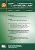 Jurnal Agribisnis dan Ekonomi Pertanian (Volume 1. No 2 Desember 2007)