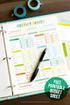 Social Campaign Planning Worksheets