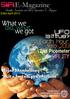 SIFI E-Magazine. What we did, what we got. UFO is it true? HFI JTY. 2nd Picometer. Earth Hour Solo 2013