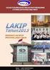 Laporan Akuntabilitas Kinerja tahun 2013 Perwakilan BPKP Jawa Timur disusun