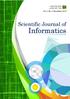 Vol. 2, No. 2, November Scientific Journal of. Informatics
