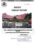 Warta Jemaat Batam Minggu, 23 April 2017 No.17 WARTA JEMAAT BATAM