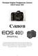 Petunjuk Singkat Penggunaan Camera DSLR Canon 40D