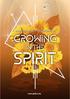 A NEW JOURNEY WITH THE HOLY SPIRIT #2 GROWING IN THE SPIRIT BERTUMBUH DALAM ROH
