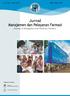 Jurnal Manajemen dan Pelayanan Farmasi (JMPF) Journal of Management and Pharmacy Practice