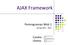 AJAX Framework. Pemrograman Web 1. Genap