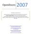 Publikasi OpenDoors. Buletin doa OpenDoors merupakan publikasi elektronik yang diterbitkan secara berkala oleh