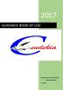 GUIDANCE BOOK OF COC. Badan Otonom Cendekia KM FKIP. Universitas Sriwijaya