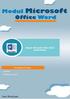 Modul Microsoft Office Word