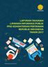 LAPORAN TAHUNAN LAYANAN INFORMASI PUBLIK PPID KEMENTERIAN PERTANIAN REPUBLIK INDONESIA TAHUN 2017