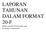 LAPORAN TAHUNAN DALAM FORMAT 20-F (Filed with the US-Securities and Exchange Commission)
