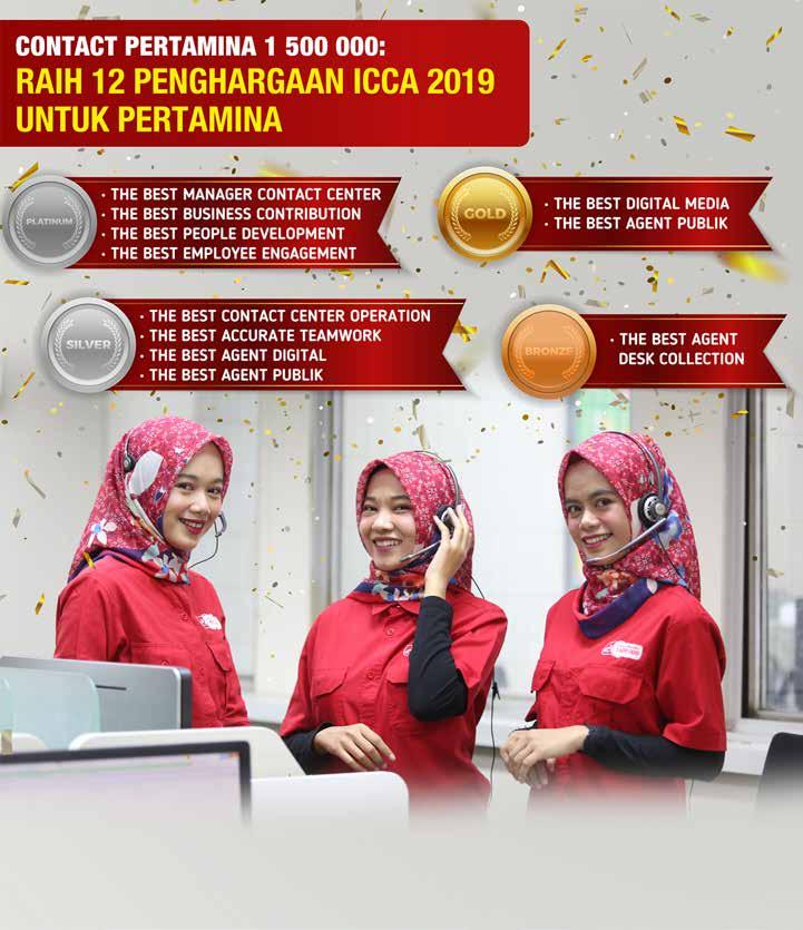 20 Halaman Terbit Setiap Senin No. 37 TAHUN LV The Best Contact Center Indonesia 2019 berafiliasi dengan CC-APAC (The Contact Center Associations of Asia Pacific).