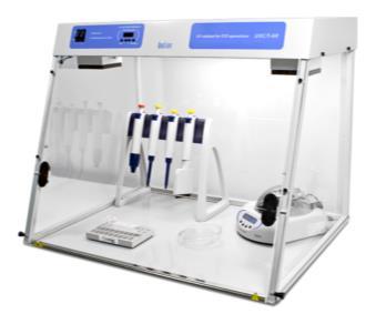 PERALATAN PCR Workstation High-density UV decontamination Bactericidal UV