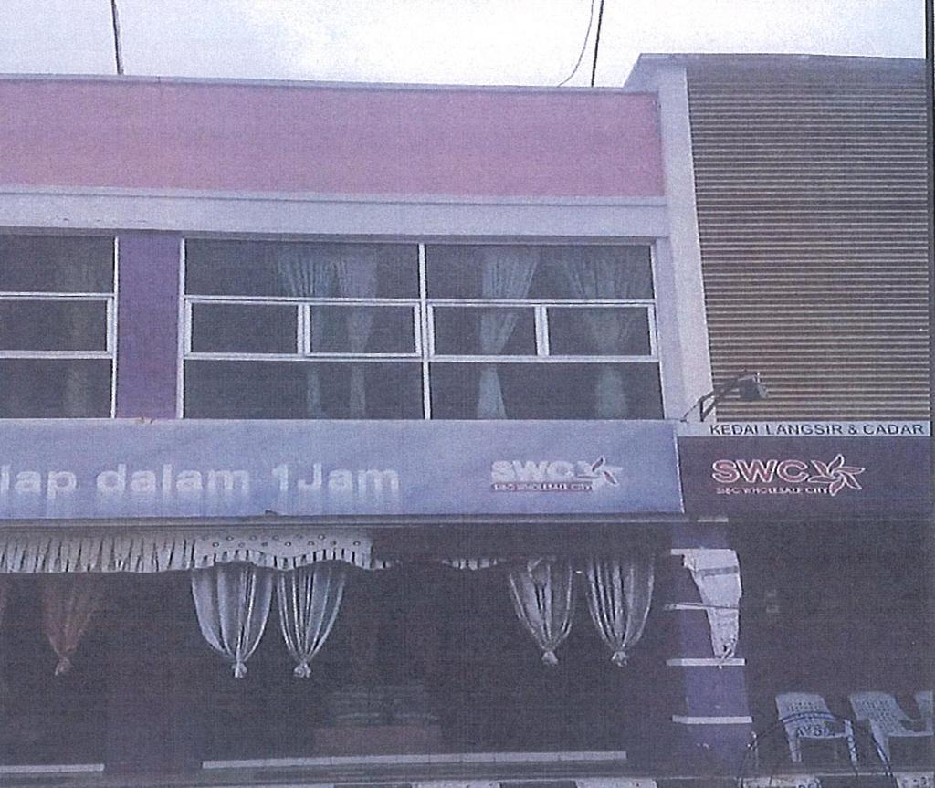 No. 280 & 280A, Persiaran SIBC 13, Seri Iskandar Business Centre, 32610 Seri Iskandar, Perak INTERMEDIATE DOUBLE STOREY