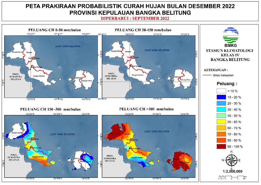 C. PRAKIRAAN CURAH HUJAN DESEMBER 2022 1.