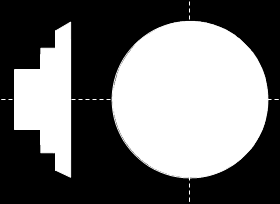 dikeluarkan. Gambar Susunan Model dan inti (teras) untuk pengecoran piringan rem (Disk Brake) Rangka cetakan (lihat gambar 6.3 dan 6.