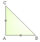 1. Keliling segitiga ABC pada gambar adalah 8 cm. Panjang sisi AB =... A. 4 D.