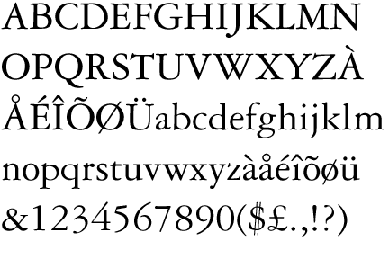 Klasik (Classical Typefaces) 1. Memiliki Kait (serif) lengkung = Old Style Roman 2. Tahun 1617 di inggris, belanda dan italian 3. Mudah dibaca 4.
