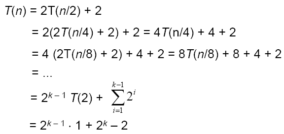 Penyelesaian: Asumsi: n = 2