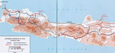 Selain itu militer Jepang juga menerbitkan bermacam peta topografi dan peta foto wilayah Peta Kalimantan Timur buatan Sekutu Irian Jaya, Sumatera dan Kalimantan.