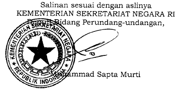 - 21 - Agar setiap orang mengetahuinya, memerintahkan pengundangan Peraturan Pemerintah ini dengan penempatannya dalam Lembaran Negara Republik Indonesia.