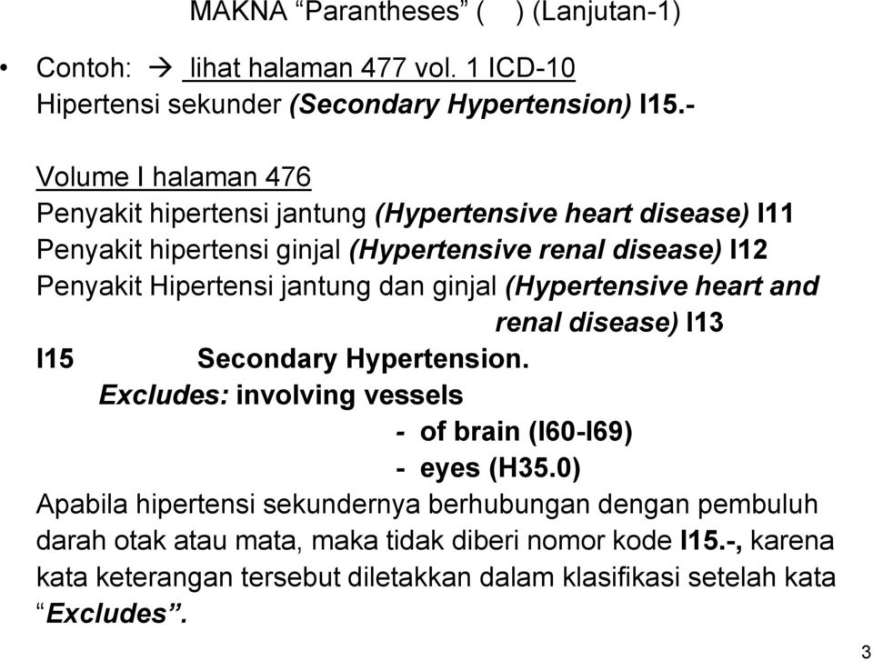 10 hipertensi icd Daftar 144