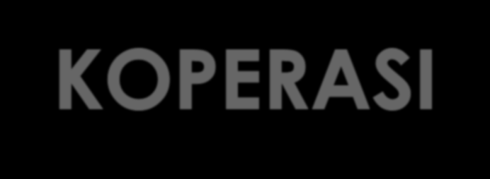 secara etimologi, bahwa koperasi berasal dari kata co dan operation. Co berarti bersama dan operation berarti bekerja.