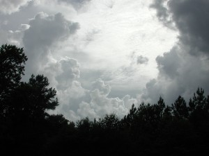 Altostratus Gambar atas dan kanan merupakan awan Komulunimbus. Awan ini bentuknya seperti kembang kol.