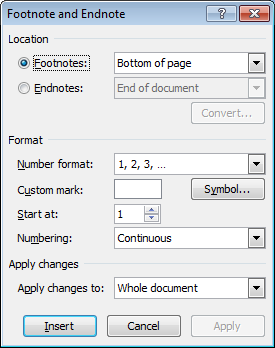 Sekarang kursor akan berpindah pada bagian untuk mengetik isi footnote/endnote. Catatan: Secara default, MS Word akan menempatkan isi Footnote di akhir halaman sedangkan isi Endnote di akhir dokumen.